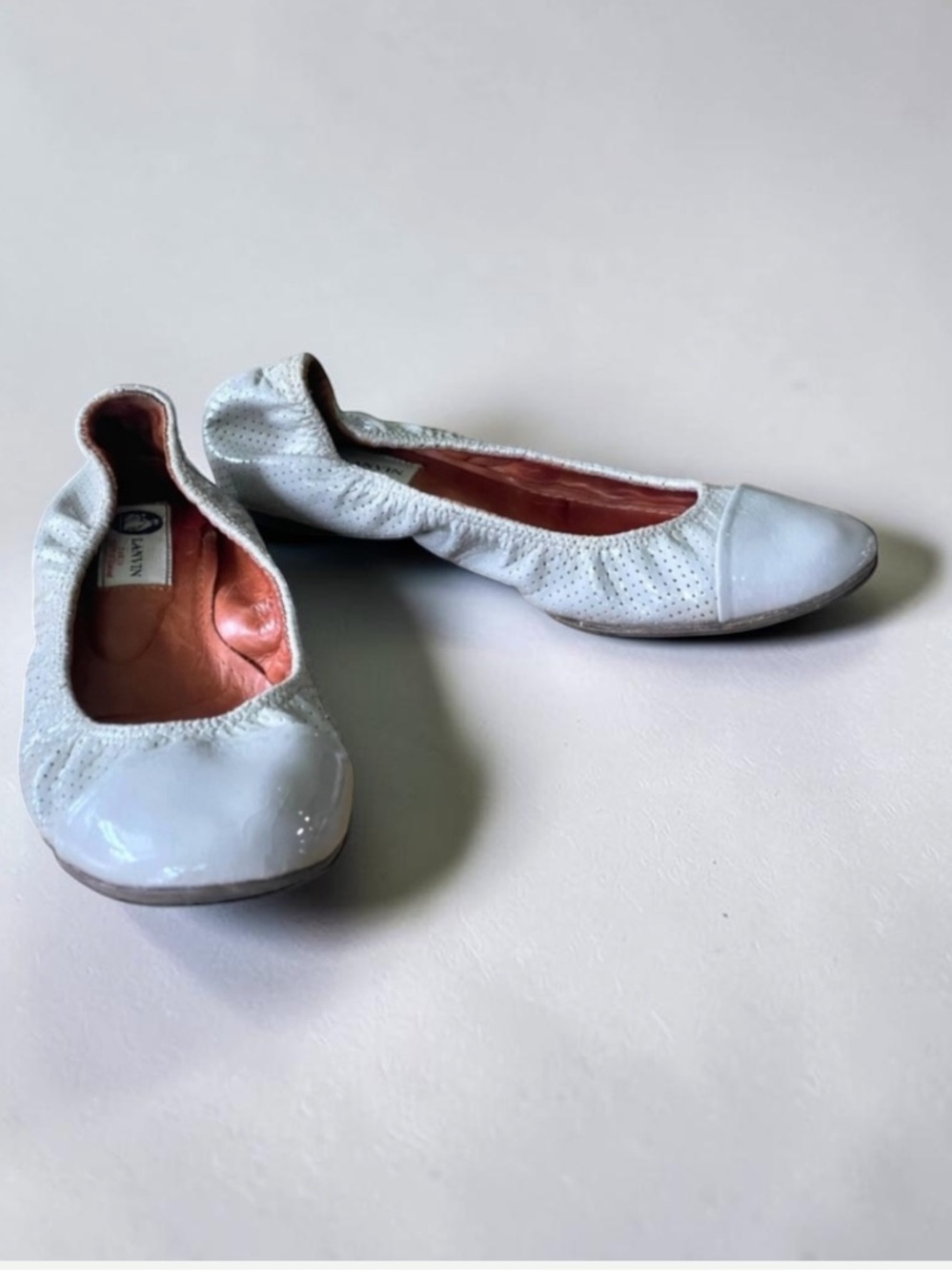 LANVIN PARIS BALLET FLATS SIZE 38